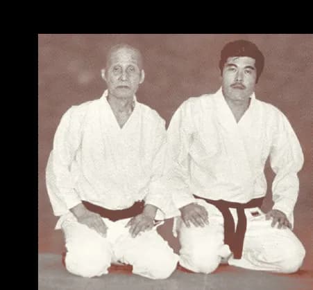 Stilgründer Otsuka Sensei mit Kono Sensei