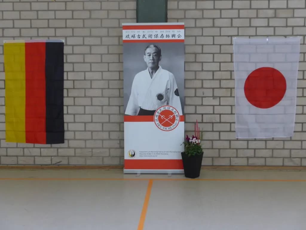 Dojoschmuck Lehrgang Schwabach Motokatsu Inoue Sensei