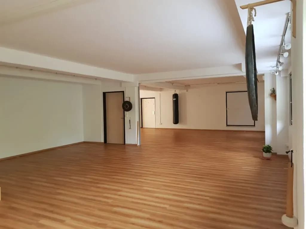 Trainingsfläche im Dojo