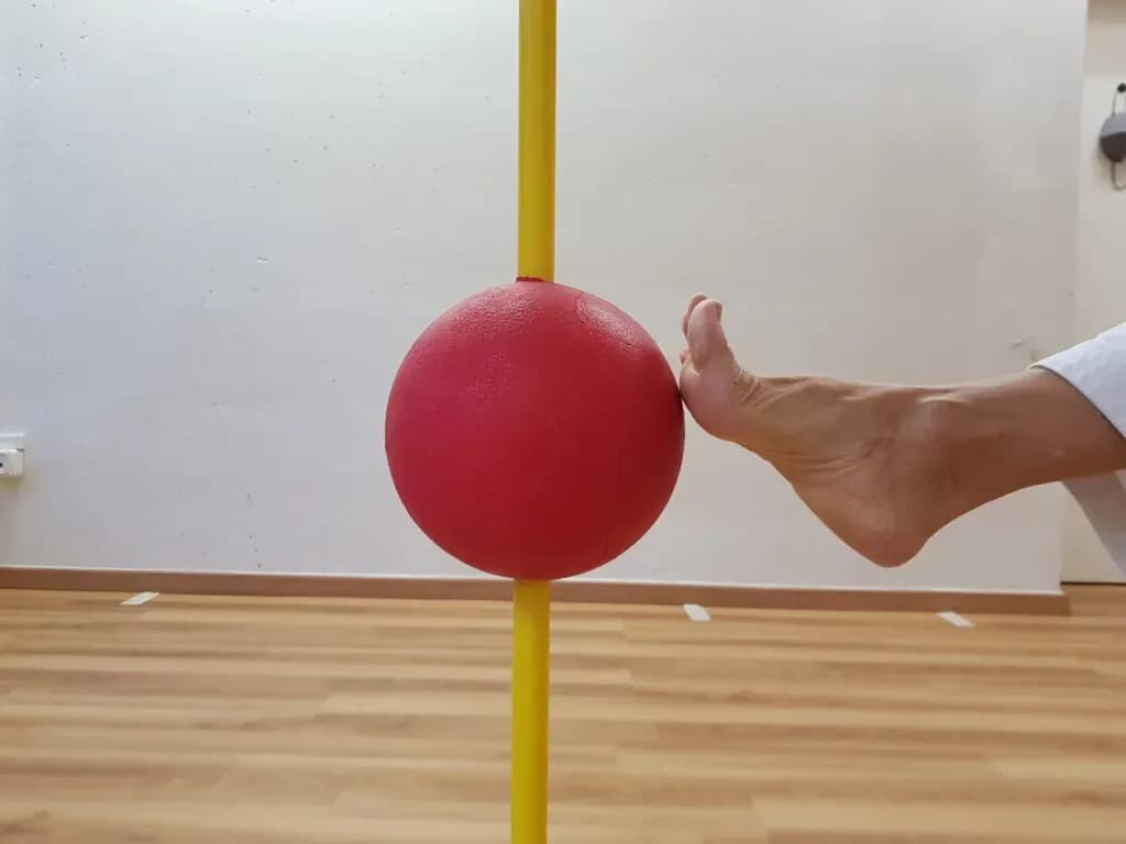 Partnerübung im Kindertraining