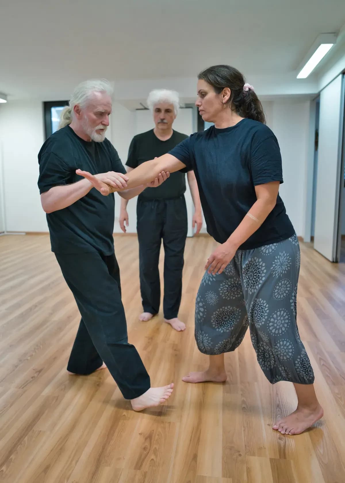 Partnerübung im Ryu-Sui-Ken